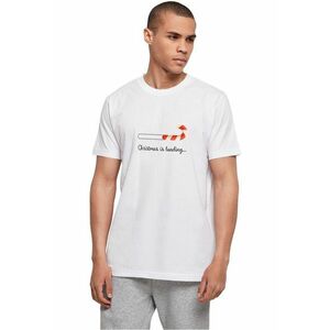 Tricou cu decolteu la baza gatului si imprimeu grafic imagine