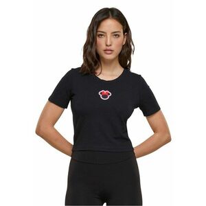 Tricou crop cu detaliu cu Minnie Mouse imagine