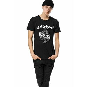 Tricou cu decolteu la baza gatului si imprimeu grafic imagine