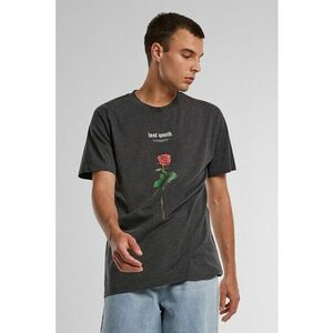 Tricou de bumbac cu decolteu la baza gatului imagine