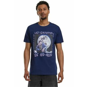 Tricou cu imprimeu si decolteu la baza gatului imagine