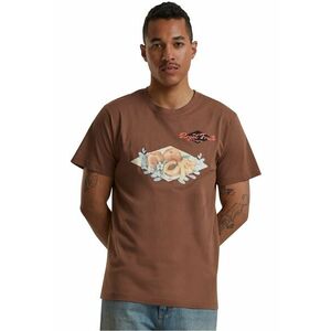 Tricou cu imprimeu si decolteu la baza gatului imagine