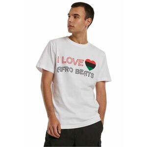 Tricou cu decolteu la baza gatului si imprimeu text imagine