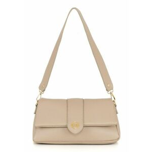 Geanta crossbody din piele cu pandantiv cu logo imagine