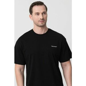 Tricou cu decolteu la baza gatului si imprimeu Rinkle imagine