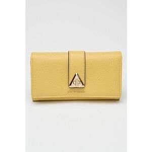Portofel de piele ecologica cu clapa Lady imagine