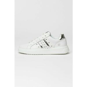 Pantofi sport de piele ecologica cu detalii perforate Pria imagine