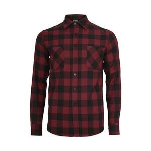 Camasa regular-fit din flanel cu model in carouri imagine