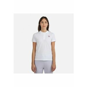 Tricou polo dama Logo polo - culoare alb - marimea imagine