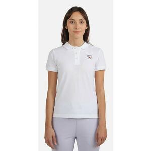 Tricou polo dama Logo polo - culoare alb - marimea imagine