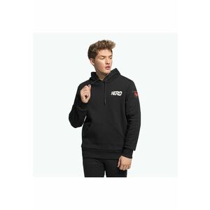 Hanorac barbati - Hero Logo Sweat - Bumbac - Negru imagine