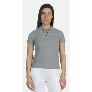 Tricou polo dama Logo polo - gri imagine