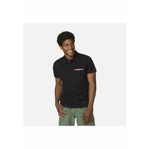 Tricou polo barbati Logo polo pocket - negru imagine