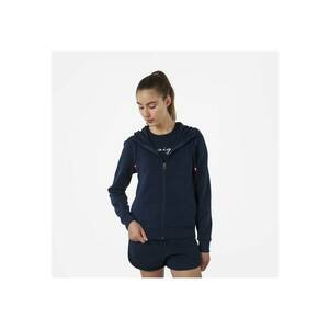 Bluza sport dama Logo sweat cu fermoar - albastru inchis imagine