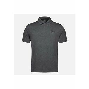 Tricou barbati Slub polo - onyx gri imagine