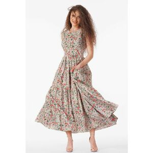 Rochie fara maneci cu buzunare laterale imagine