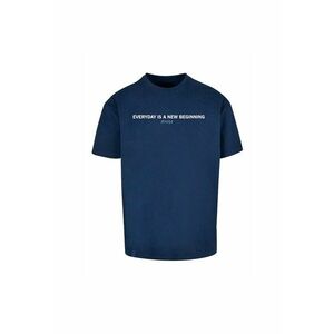 Tricou din bumbac cu imprimeu text imagine