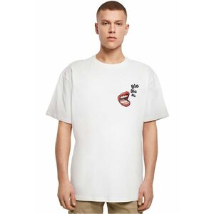 Tricou din bumbac cu decolteu la baza gatului si model grafic imagine