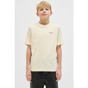 Tricou cu decolteu la baza gatului si imprimeu grafic pe partea din spate imagine