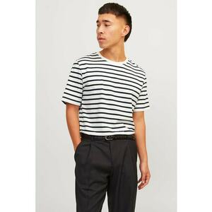 Tricou din bumbac organic cu decolteu la baza gatului imagine