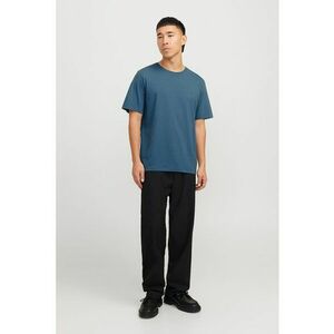 Tricou din bumbac organic cu decolteu la baza gatului imagine