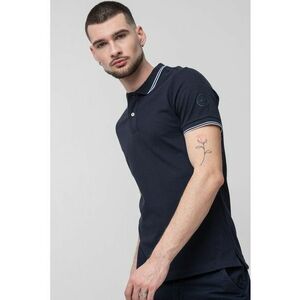 Tricou polo cu model in dungi imagine