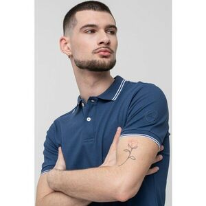 Tricou polo cu model in dungi imagine