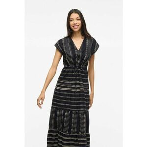 Rochie din bumbac organic cu model etnic imagine