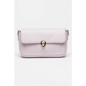 Geanta crossbody cu logo metalic imagine