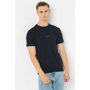 Tricou slim fit cu decolteu la baza gatului imagine