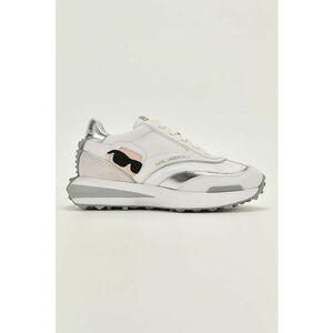Pantofi sport cu insertii de piele imagine