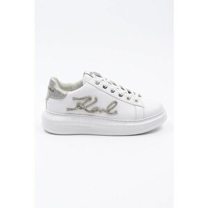Pantofi sport din pieke cu logo stralucitor imagine