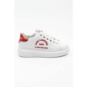 Pantofi sport de piele cu detalii contrastante imagine