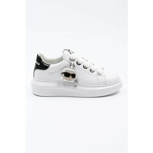 Pantofi sport din piele cu logo imagine