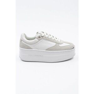 Pantofi sport flatform din piele si piele intoarsa imagine
