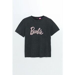 Tricou lejer cu imprimeu text imagine