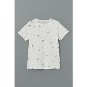 Tricou din bumbac cu model imagine