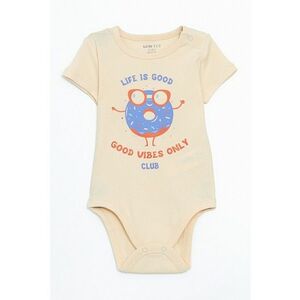 Body slim-fit din bumbac imagine