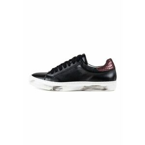 Pantofi sport de piele cu imprimeu imagine