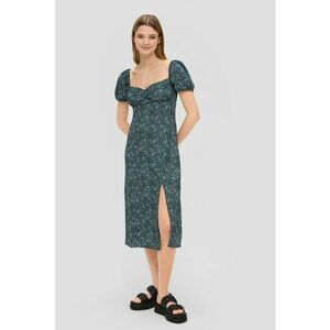 Rochie midi cu slit lateral imagine