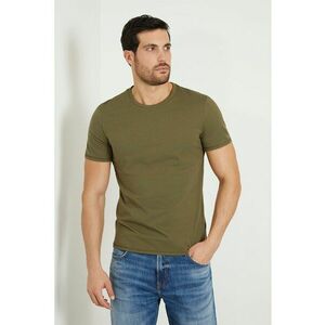 Tricou slim fit cu decolteu la baza gatului imagine