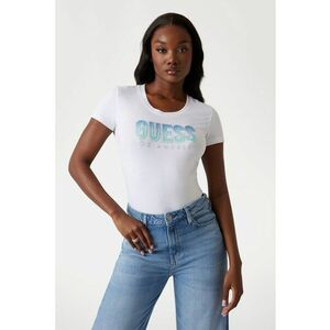 Tricou cu decolteu rotund si logo imagine