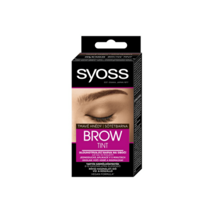 Vopsea pentru sprancene Brow Tint - Maro Inchis - rezistenta la apa si la stergere - formula vegana - 10 ml imagine