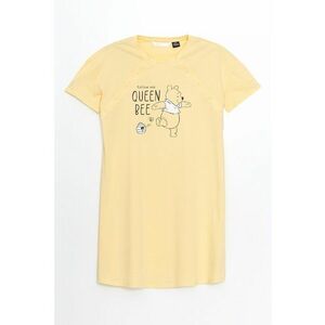 Camasa de noapte din bumbac cu imprimeu cu Winnie The Pooh imagine