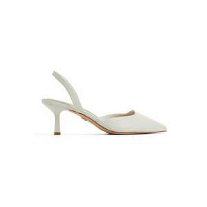 Pantofi uni de piele cu toc kitten Gavadessi imagine