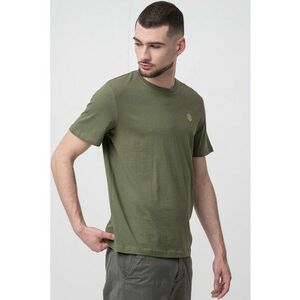 Tricou cu decolteu la baza gatului si logo brodat imagine