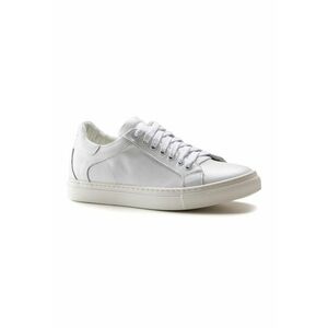 Pantofi sport de piele cu model uni imagine