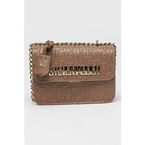 Geanta crossbody de piele ecologica cu logo metalic Coal-E imagine