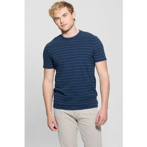 Tricou cu dungi si decolteu la baza gatului imagine