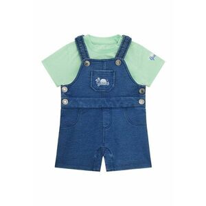 Set de tricou si salopeta din bumbac - 2 Piese imagine